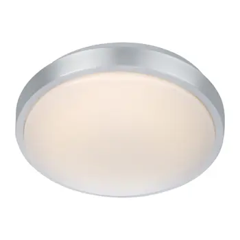 MOON PLAFONJERA 28CM LED ALUMINIUM/WHITE FIXED LED IP44