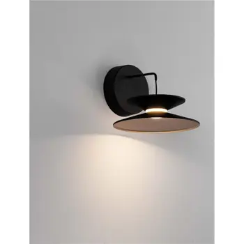 MORFI ZIDNA LAMPA LED /3000K/7W/367Lm/CRNA & ZLATNA