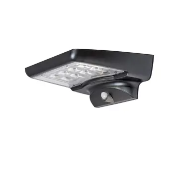 MOSELLE SOLARNA SVJETILJKA LED 4/CRNA/IP44/300lm