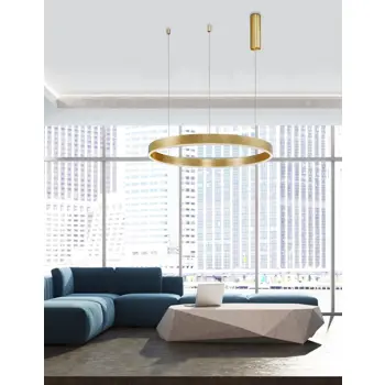 MOTIF VISILICA LED 50W/3000K/3684lm/DIMM/IP20/MESING ZLATNA