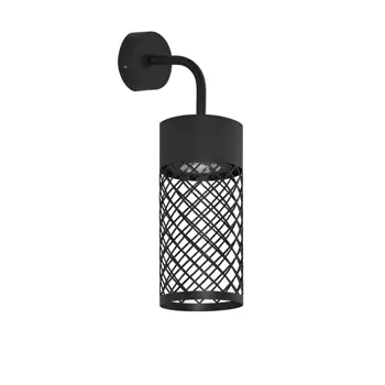 MOTLEY VANJSKA ZIDNA SVJETILJKA LED 9Watt 395Lm IP65 3000K CRNA