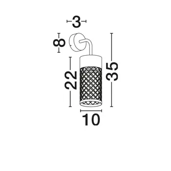 motley-vanjska-zidna-svjetiljka-led-9watt-395lm-ip65-3000k-s-17223-02137151.webp