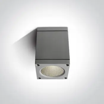 NADGRADNI LED REFLEKTOR 6x1W 3000K IP54 SIVI