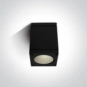 NADGRADNI LED REFLEKTOR 6x1W 3000K IP54/CRNI