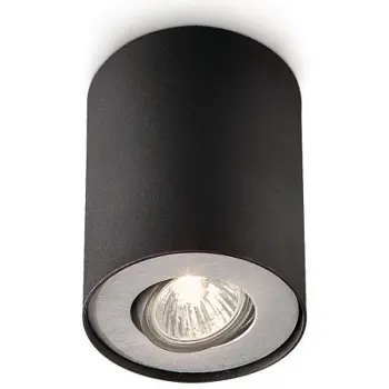 PILLAR PHILIPS LED reflektor SINGLE SPOT crni 1XGU10 230V