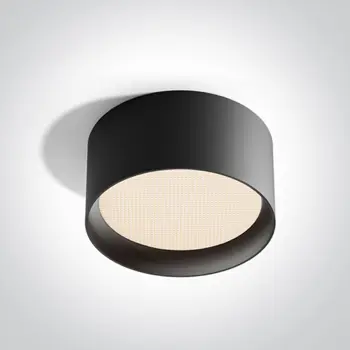 STROPNA SVJETILJKA LED/25W/CCT/2500lm/120°/230V UGR19 fi160×80mm IP44 CRNA