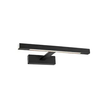 NEPTUNUS ZIDNA SVJETILJKA 6W CRNA FIXED LED IP44