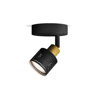 NIALL PHILIPS LED reflektor SPOT GU10 crno-zlatni