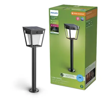 NISSA PHILIPS solarna LED svjetiljka viseći 30K crna IR