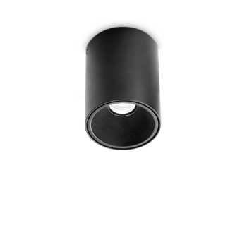 NITRO LED STROPNA LAMPA PL OKRUGLA D08 CRNA