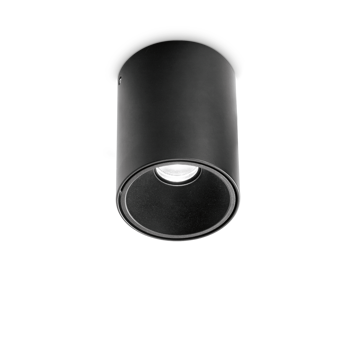 NITRO LED STROPNA LAMPA PL OKRUGLA D09 CRNA