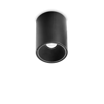 NITRO NADGRADNA STROPNA SVJETILJKA PL ROUND D08 CRNA 2700K