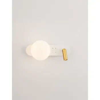 NOBLE ZIDNA SVJETILJKA S REFLEKTOROM G9 1X5W I LED 3W IP20 3000K