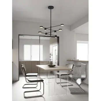 NORDIK VISILICA LED 40W/3000K/690,2lm/DIMM/IP20/CRNA