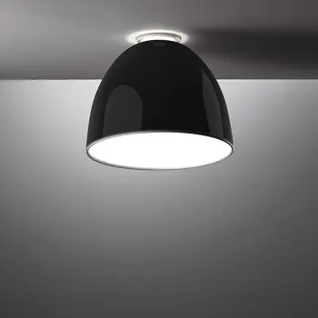NUR MINI GLOSS STROPNA SVJETILJKA CRNA E27 21W 1013lm