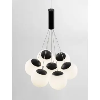 NUVOLE VISILICA LED 49W/3000K/2240lm/ /IP20/CRNA