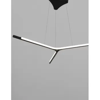 ODERICK VISILICA LED 44W/3000K/1346lm/IP20/CRNA