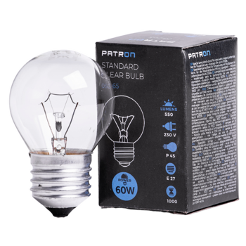 OKRUGLA ŽARULJA E27 60W G45 230V CL
