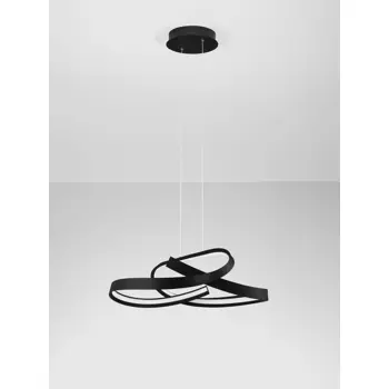 OLIA LED VISILICA CRNA 47W IP20 CCT 2700-4000K TRIAK PRIGUŠIVA