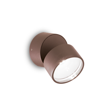 OMEGA LED LED ZIDNA SVJETILJKA AP OKRUGLA COFFEE 4000K IP54
