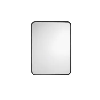 SINIA LED OGLEDALO CRNO 48W IP44 3000K PREKIDAČ NA DODIR