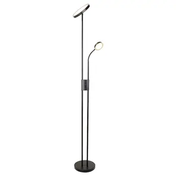 OPHUS STAJAĆA SVJETILJKA LED 18,5 + LED 4,5/MAT CRNA/IP20/2110lm