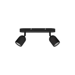 ORSON PLAFONSKA LAMPA GU10 IP20/CRNA 2X
