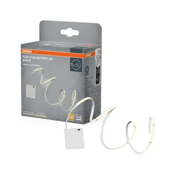 OSRAM SAMOLJEPLJIVA COB LED TRAKA NA BATERIJE 2M/150lm/3,3W/3000K 4xAA