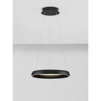 OVIA LED VISILICA CRNA 48W IP20 CCT 2700-4000K TRIAK PRIGUŠLJIVA