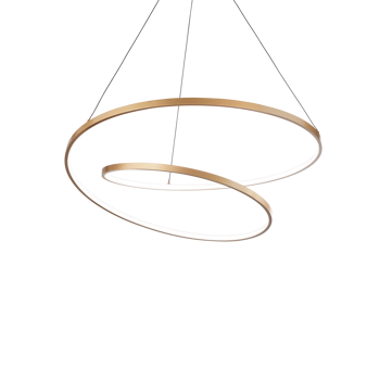 OZ LED VISILICA SP D80 DALI OTTONE