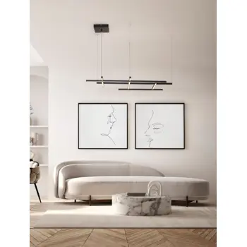 PACE VISILICA LED/3000K/83W/4847Lm/CRNA