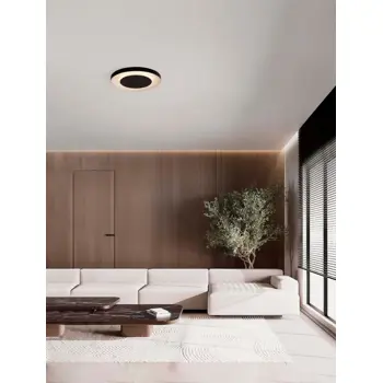 PADA PLAFONJERA  LED /2700-4000K/37W/2207Lm/CRNA & WHITE 60cm