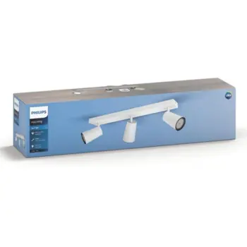 PAISLEY PHILIPS LED reflektor bijeli 3XGU10 230V