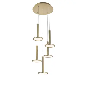 PALENCIA VISILICA LED 47W/3000K/2665lm/IP20/MESING ZLATNA