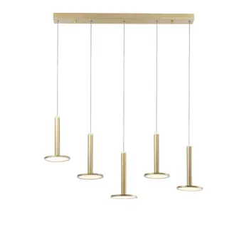 PALENCIA VISILICA LED 50W/3000K/3946lm/IP20/MESING ZLATNA