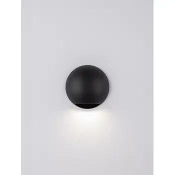 PASSO VANJSKA ZIDNA LAMPA ZA STEPENICE LED 3Watt 130Lm IP65 3000K CRNA