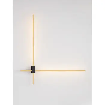 PEAK ZIDNA SVJETILJKA MESING LED 20W 220-240V 1000lm IP20 CCT 2700-3000-4000K