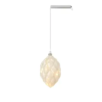 PEARL STAKLENA DEKORACIJA 12cm 20/DIOD/LED/1,5m