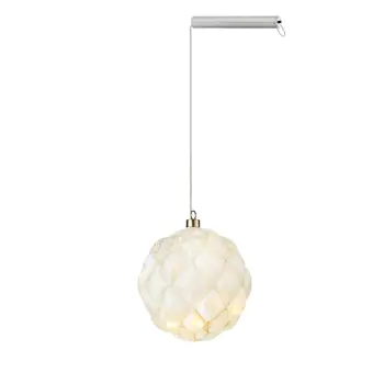 PEARL STAKLENA DEKORACIJA 15cm 20/DIOD/LED/35