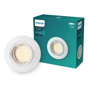 PERIDOT PHILIPS LED downlight ugradbeni KIT okrugla GU10 bijeli