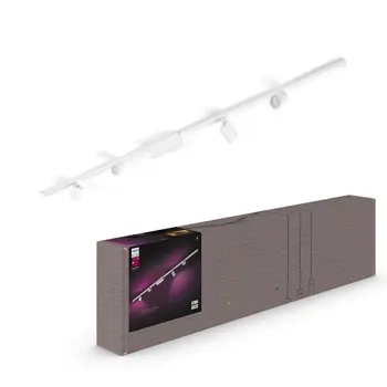 PERIFO PHILIPS HUE pametna LED stropna svjetiljka 4 CYL SPOT W (set 4 kom)