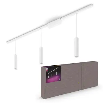 PERIFO PHILIPS HUE pametna LED stropna svjetiljka 3 CYL PEN W (set 3 kom)