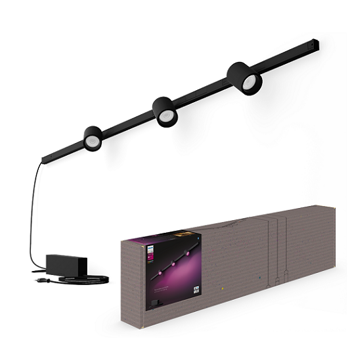 PERIFO PHILIPS HUE zidna LED svjetiljka WALL 3 CYL SPOT B (set 3 kom)