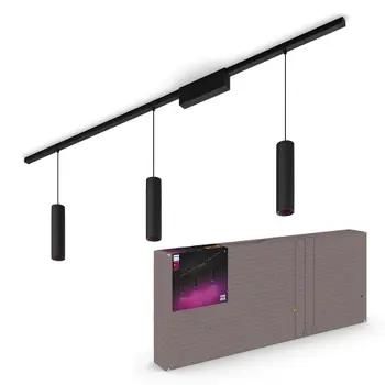 PERIFO PHILIPS HUE pametna LED stropna svjetiljka 3 CYL PEN B (set 3 kom)