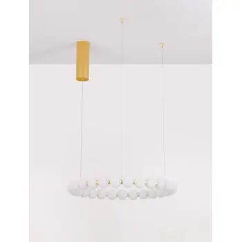 PERLA VISILICA  LED 56W/3000K/4732lm/DIMM/IP20/ZLATNA