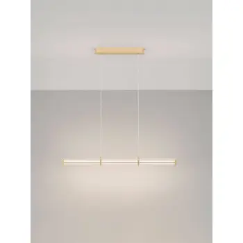 PHEME LED VISILICA ZLATNA 13W IP20 3000K TRIAK PRIGUŠLJIVA