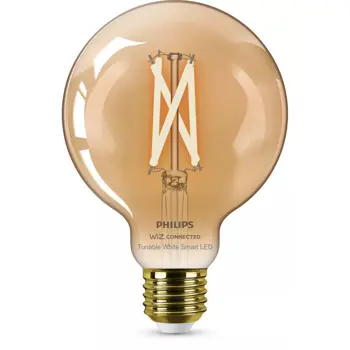 PHILIPS SMART LED žarulja 50W G95 E27 jantar