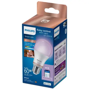 PHILIPS SMART LED žarulja 60W A60 E27 RGB bijela (806 lm)