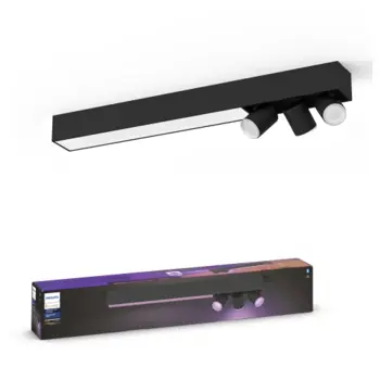 CENTRIS PHILIPS HUE LED reflektor GU10 3-SPOT crni SPECIAL FORM V2