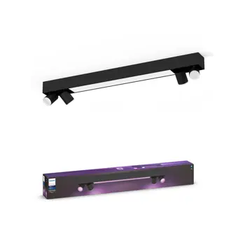 CENTRIS PHILIPS HUE LED reflektor GU10 4-SPOT crni SPECIAL FORM V2